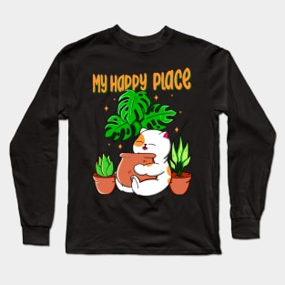 Garden Happy Place Long Sleeve T-Shirt